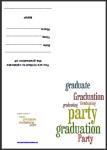 Printable graduation invitations thumbnail