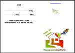 Free Printable Housewarming Party Invitation template Thumbnail