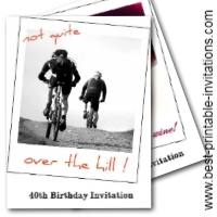 Funny 40th Birthday Party invitations