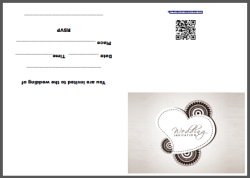 Indian Wedding Invite Card