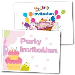 Invitations Party Cards - Free Printable