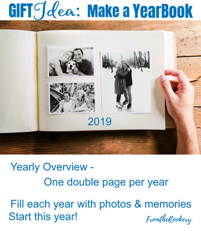 New Year's Eve Gift Idea - Yearbook