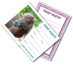 Pony Party Invites
