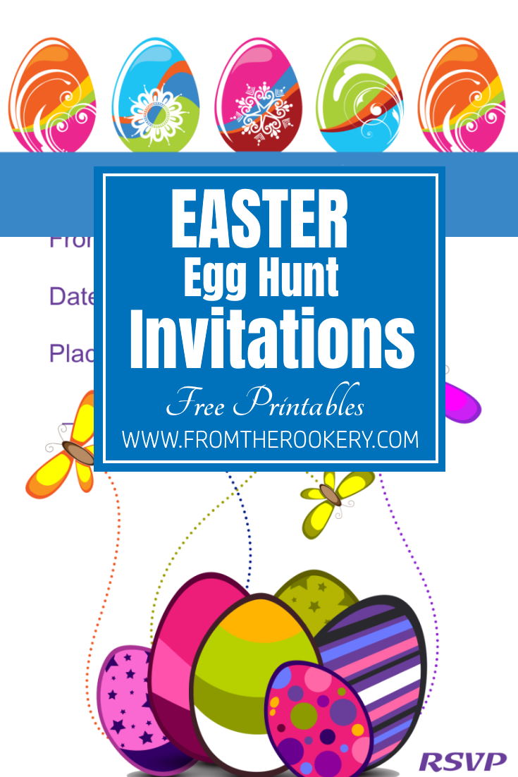 Free Easter Egg Hunt Invitations