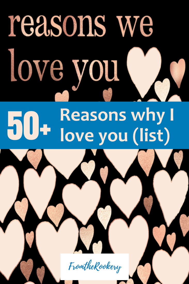 Reasons Why I Love You list