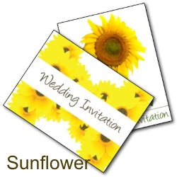 Free Printable Sunflower Wedding Invitations - free printable invite cards