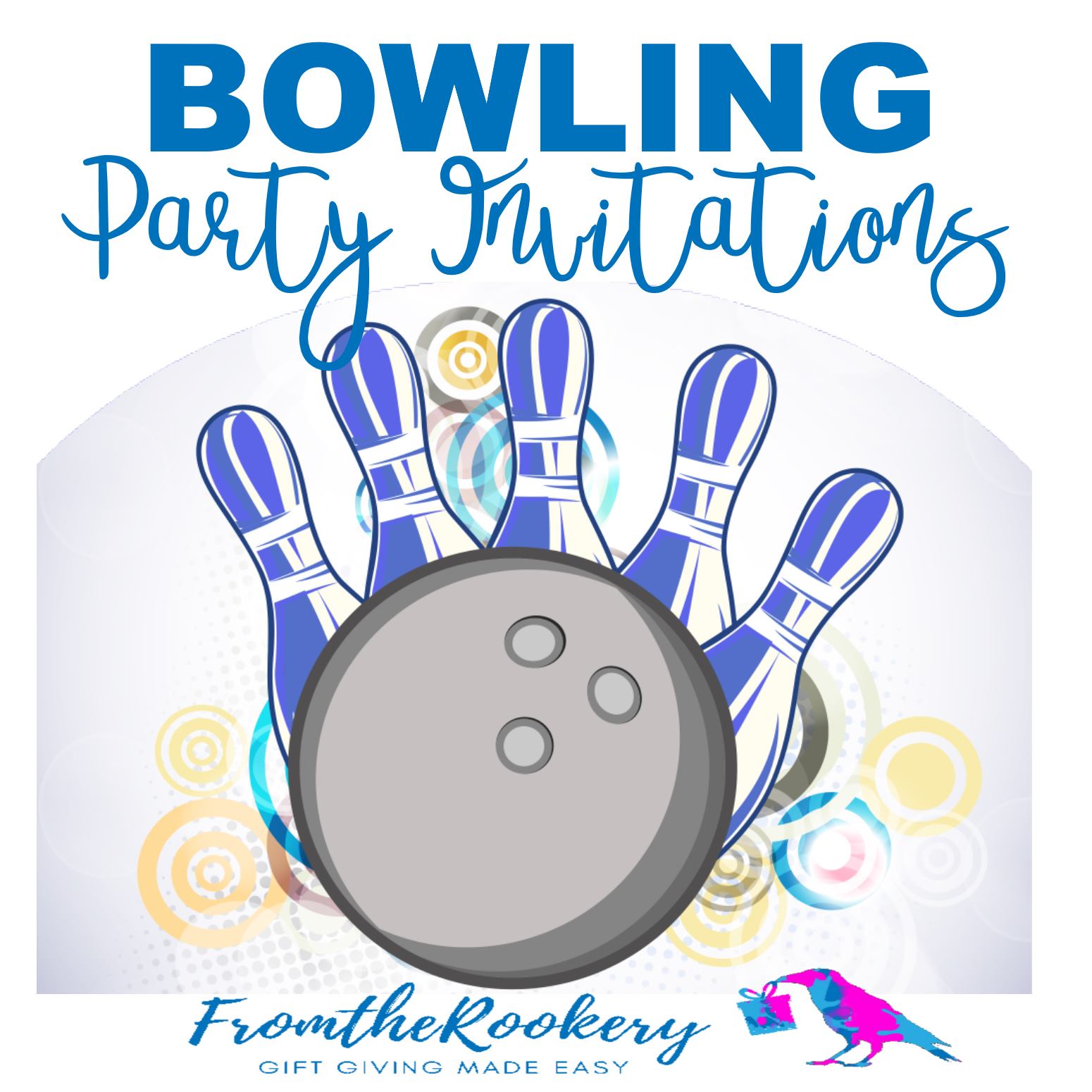 Bowling Party Invitations