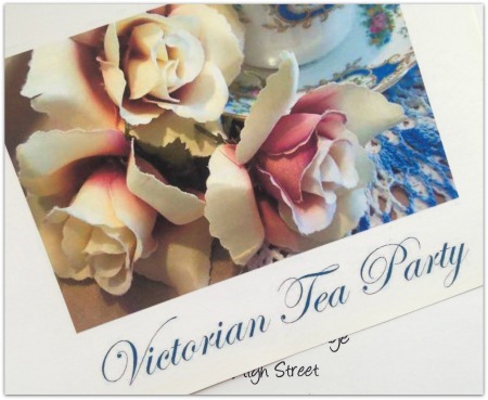 Printable Victorian Tea Party Invitation